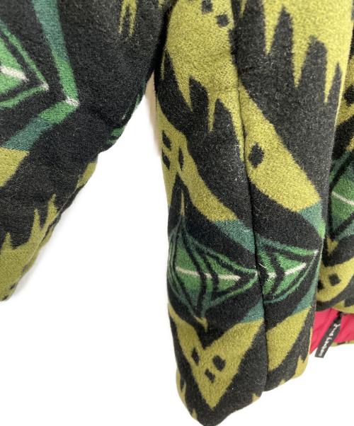 WILD THINGS（ワイルドシングス）WILD THINGS (ワイルドシングス) 中綿ジャケット ピンク×グリーン サイズ:Lの古着・服飾アイテム