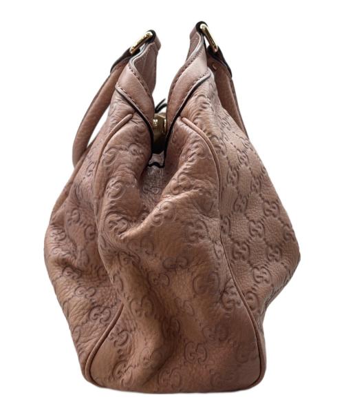 GUCCI（グッチ）GUCCI (グッチ) ハンドバッグ ピンクの古着・服飾アイテム