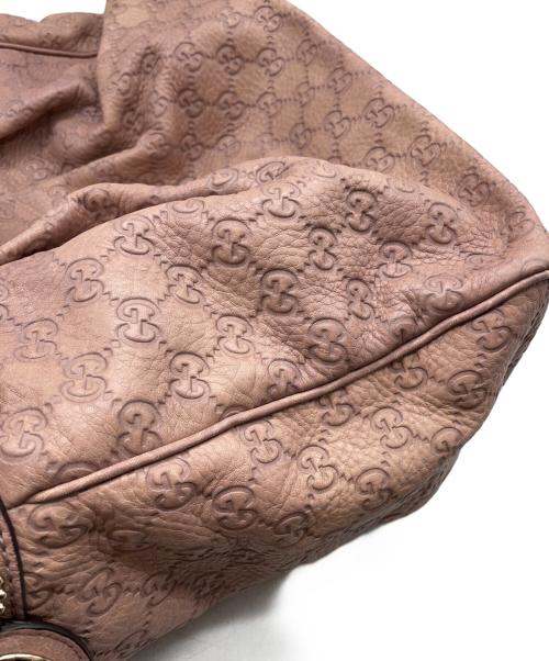GUCCI（グッチ）GUCCI (グッチ) ハンドバッグ ピンクの古着・服飾アイテム