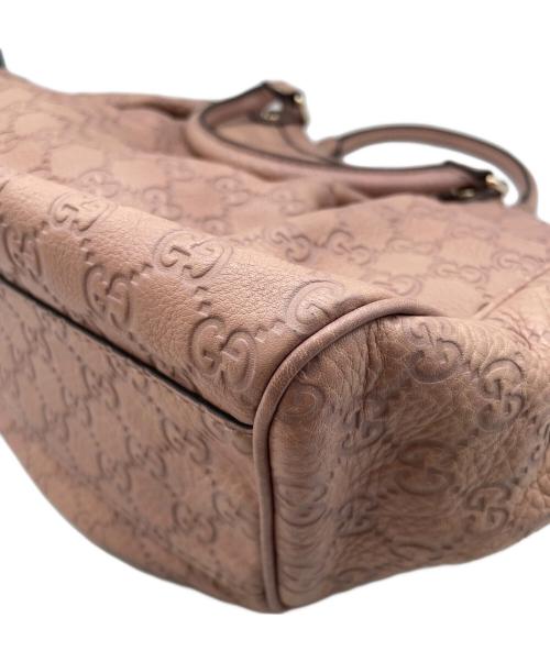 GUCCI（グッチ）GUCCI (グッチ) ハンドバッグ ピンクの古着・服飾アイテム