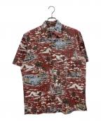 reyn spoonerレイン スプナー）の古着「柄シャツ」｜レッド
