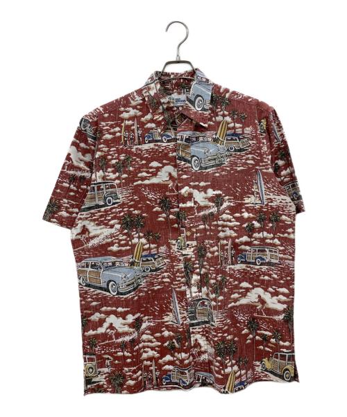 reyn spooner（レイン スプナー）reyn spooner (レイン スプナー) 柄シャツ レッド サイズ:Mの古着・服飾アイテム