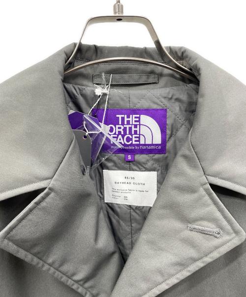 THE NORTHFACE PURPLELABEL（ザ・ノースフェイス パープルレーベル）THE NORTHFACE PURPLELABEL (ザ・ノースフェイス パープルレーベル) ステンカラーコート グレー サイズ:Sサイズ 未使用品の古着・服飾アイテム