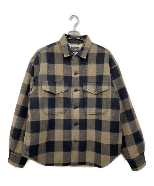 PENDLETON（ペンドルトン）PENDLETON (ペンドルトン) 裏ボアジャケット ブラウン サイズ:Lの古着・服飾アイテム