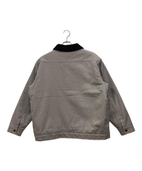 BIG MIKE（ビックマイク）BIG MIKE (ビックマイク) ダックボアジャケット グレー×ブラック サイズ:Lの古着・服飾アイテム