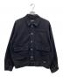 PALMER（パルマー）の古着「デニムジャケット」｜ブラック
