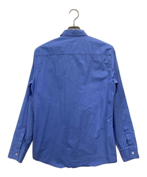 MM6 Maison Margiela（エムエムシックスメゾンマルジェラ）MM6 Maison Margiela (エムエムシックスメゾンマルジェラ) ロングスリーブシャツ ブルー サイズ:40の古着・服飾アイテム