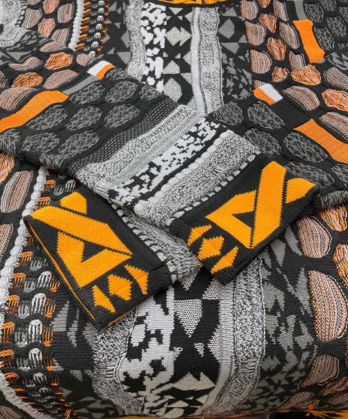 ALEXANDER McQUEEN（アレキサンダーマックイーン）ALEXANDER McQUEEN (アレキサンダーマックイーン) OVERSIZE SWEATER マルチカラー サイズ:Lの古着・服飾アイテム