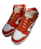 NIKEナイキ）の古着「DUNK HIGH LE"Syracuse"」｜オレンジ×ホワイト