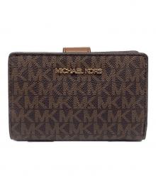 MICHAEL KORS（マイケル・コース）の古着「2つ折り財布」｜ブラウン