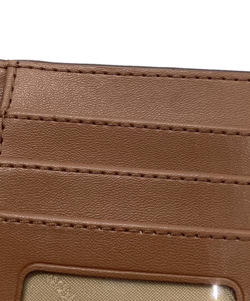MICHAEL KORS（マイケル・コース）MICHAEL KORS (マイケル・コース) 2つ折り財布 ブラウンの古着・服飾アイテム