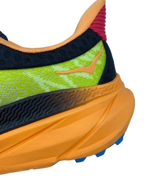 HOKAONEONE（ホカオネオネ）HOKAONEONE (ホカオネオネ) スニーカー イエロー×オレンジ サイズ:25.5の古着・服飾アイテム