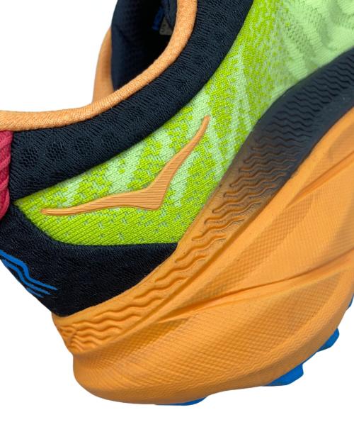 HOKAONEONE（ホカオネオネ）HOKAONEONE (ホカオネオネ) スニーカー イエロー×オレンジ サイズ:25.5の古着・服飾アイテム