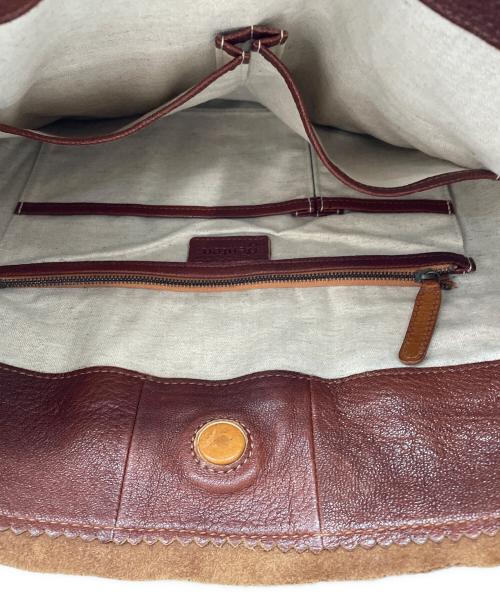 genten（ゲンテン）genten (ゲンテン) 2WAYバッグ ブラウンの古着・服飾アイテム
