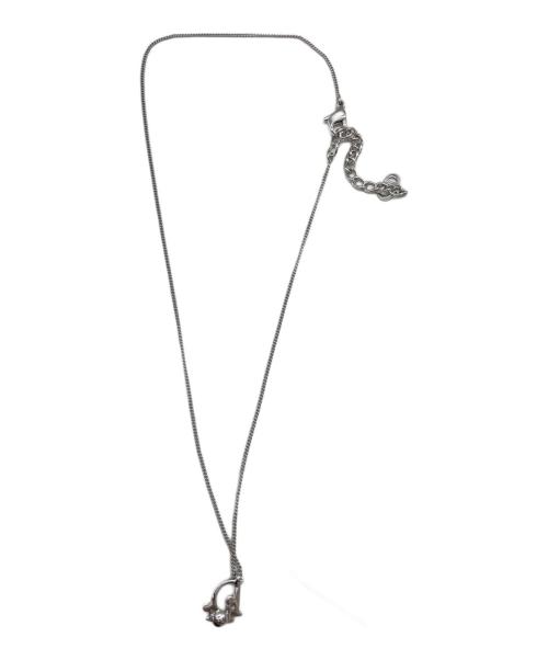 Dior（ディオール）Dior (ディオール) パールロゴネックレスの古着・服飾アイテム