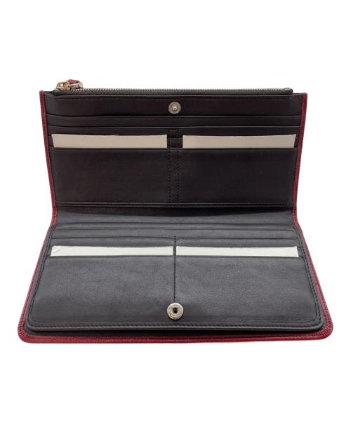 BALLY（バリー）BALLY (バリー) 長財布 レッドの古着・服飾アイテム