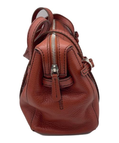 TOD'S（トッズ）TOD'S (トッズ) ハンドバッグ ブラウンの古着・服飾アイテム