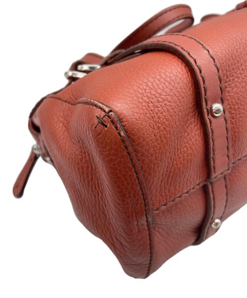 TOD'S（トッズ）TOD'S (トッズ) ハンドバッグ ブラウンの古着・服飾アイテム