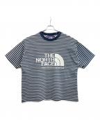 THE NORTHFACE PURPLELABELザ・ノースフェイス パープルレーベル）の古着「PURPLE LABEL COOLMAX® St. Jersey Trail H/S Tee」｜グレー×ネイビー