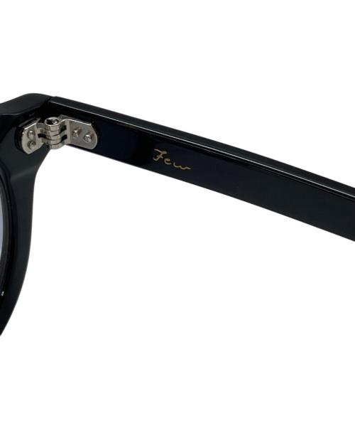 few.（フュー）few. (フュー) サングラス ブラックの古着・服飾アイテム