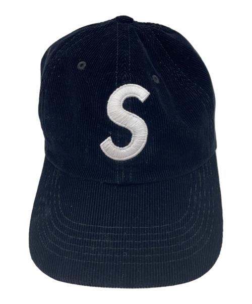 SUPREME（シュプリーム）Supreme (シュプリーム) Corduroy S Logo 6-Panel ブラックの古着・服飾アイテム