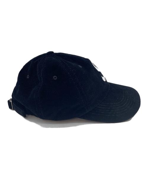 SUPREME（シュプリーム）Supreme (シュプリーム) Corduroy S Logo 6-Panel ブラックの古着・服飾アイテム
