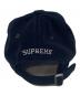 中古・古着 Supreme (シュプリーム) Corduroy S Logo 6-Panel ブラック：10000円