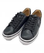 LANVIN en Bleuランバンオンブルー）の古着「ローカットスニーカー」｜ブラック