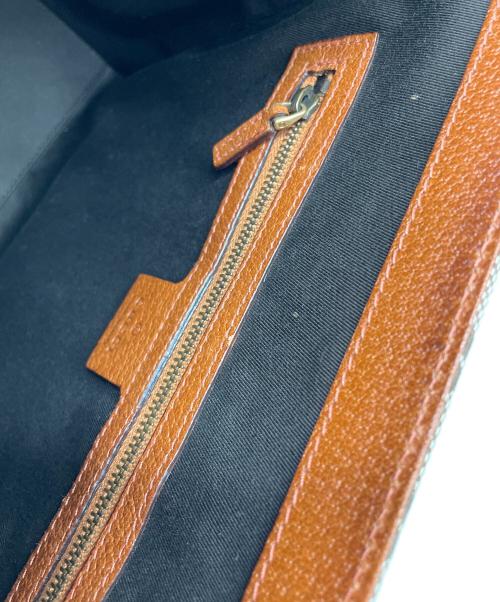 GUCCI（グッチ）GUCCI (グッチ) トートバッグ ベージュ×ブラウンの古着・服飾アイテム