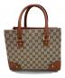 GUCCI（グッチ）の古着「トートバッグ」｜ベージュ×ブラウン