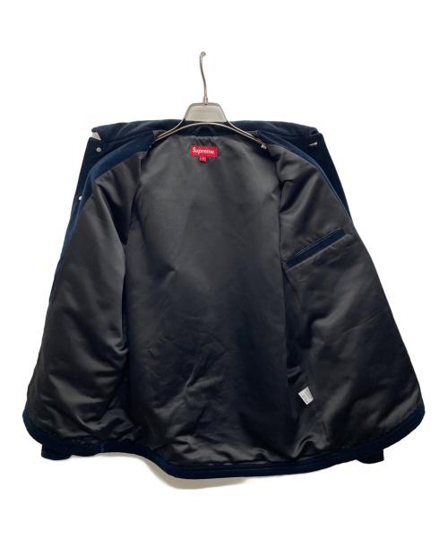 SUPREME（シュプリーム）SUPREME (シュプリーム) Velvet Chore Coat ネイビー サイズ:Sの古着・服飾アイテム