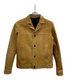 Rags McGREGOR（ラグスマックレガー）の古着「レザージャケット」｜ベージュ