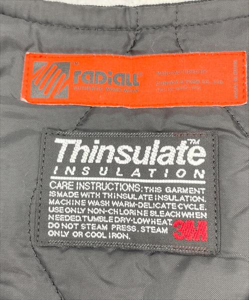 Thinsulate（シンサレート）Thinsulate (シンサレート) RADIALL (ラディアル) ベスト ブラック サイズ:Mの古着・服飾アイテム