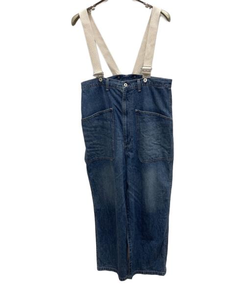 JOHNBULL（ジョンブル）JOHNBULL (ジョンブル) サスペンダー付パンツ インディゴ サイズ:Ｓの古着・服飾アイテム