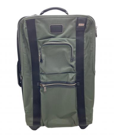 【TUMI T-TECH 未使用】 キャリーバッグ キャスター2輪 カーキ色 中古・古着通販】TUMI (トゥミ) キャリーバッグ カーキ｜ブランド