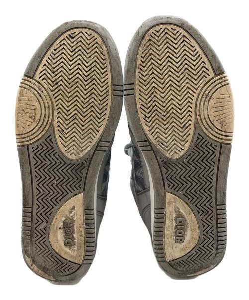 Christian Dior（クリスチャン ディオール）Christian Dior (クリスチャン ディオール) ハイカットスニーカー グレー サイズ:42の古着・服飾アイテム