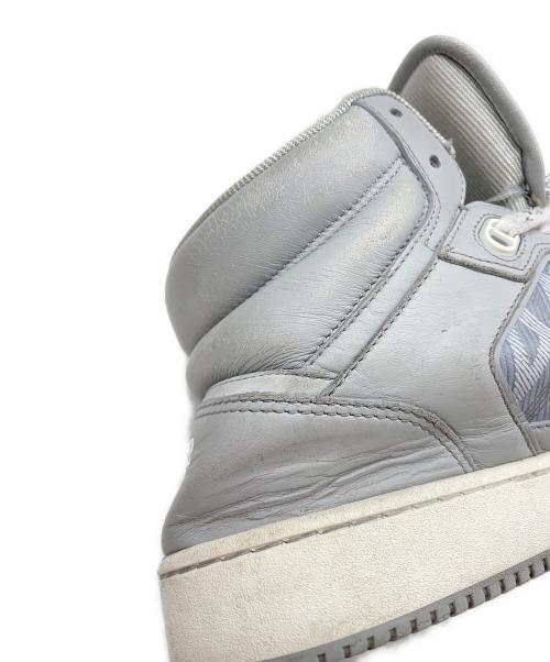 Christian Dior（クリスチャン ディオール）Christian Dior (クリスチャン ディオール) ハイカットスニーカー グレー サイズ:42の古着・服飾アイテム