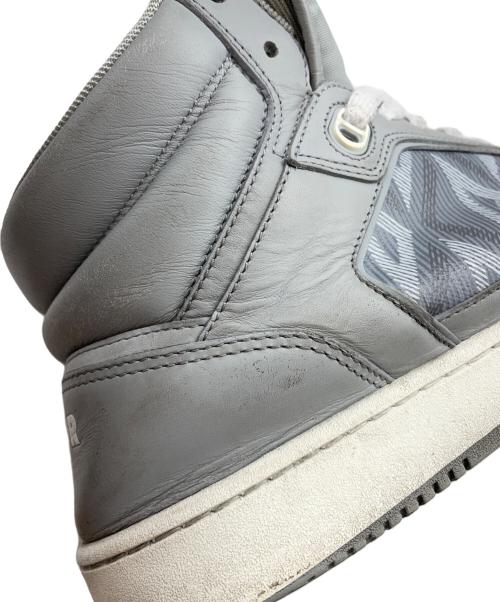 Christian Dior（クリスチャン ディオール）Christian Dior (クリスチャン ディオール) ハイカットスニーカー グレー サイズ:42の古着・服飾アイテム