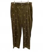 POLO RALPH LAURENポロ・ラルフローレン）の古着「90sコーデュロイパンツ」｜ブラウン