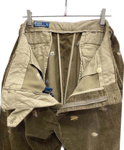 POLO RALPH LAUREN（ポロ・ラルフローレン）POLO RALPH LAUREN (ポロ・ラルフローレン) 90sコーデュロイパンツ ブラウン サイズ:36Rの古着・服飾アイテム