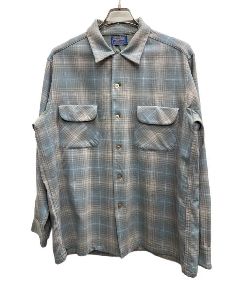 PENDLETON（ペンドルトン）PENDLETON (ペンドルトン) ボードシャツ ブルー サイズ:Lの古着・服飾アイテム