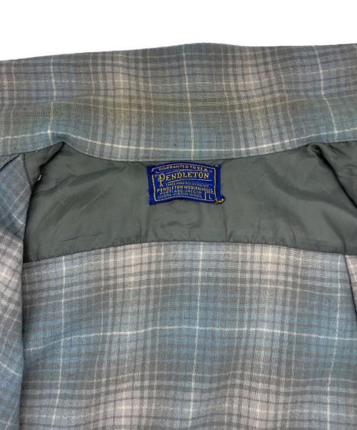 PENDLETON（ペンドルトン）PENDLETON (ペンドルトン) ボードシャツ ブルー サイズ:Lの古着・服飾アイテム