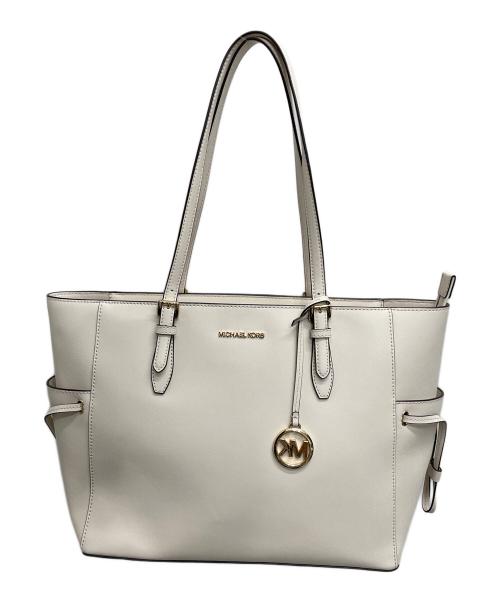 MICHAEL KORS（マイケル・コース）MICHAEL KORS (マイケルコース) トートバッグ ホワイトの古着・服飾アイテム
