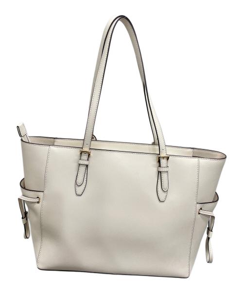 MICHAEL KORS（マイケル・コース）MICHAEL KORS (マイケルコース) トートバッグ ホワイトの古着・服飾アイテム