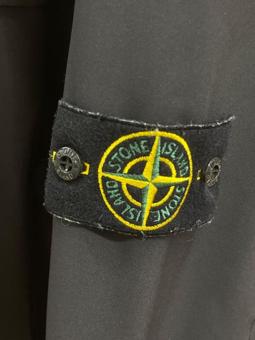 STONE ISLAND（ストーンアイランド）STONE ISLAND (ストーンアイランド) Hooded Primaloft Puffer Jacket ブラック サイズ:Lの古着・服飾アイテム