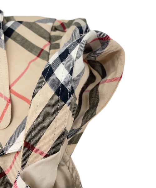 BURBERRY BLUE LABEL（バーバリーロンドンブルーレーベル）BURBERRY BLUE LABEL (バーバリーロンドンブルーレーベル) ベルト付きワンピース ベージュ サイズ:36の古着・服飾アイテム