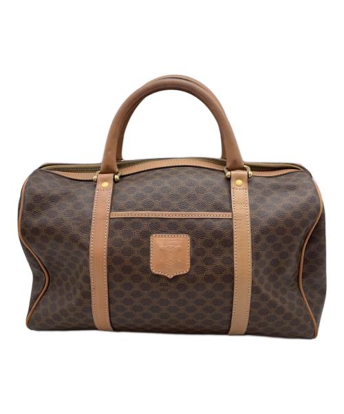 CELINE（セリーヌ）CELINE (セリーヌ) ボストンバッグ ブラウン×ベージュの古着・服飾アイテム