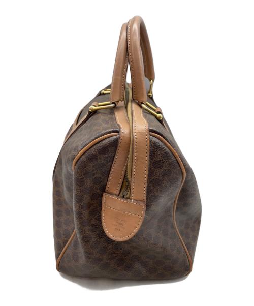 CELINE（セリーヌ）CELINE (セリーヌ) ボストンバッグ ブラウン×ベージュの古着・服飾アイテム