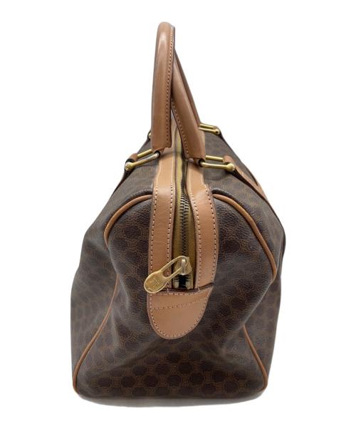 CELINE（セリーヌ）CELINE (セリーヌ) ボストンバッグ ブラウン×ベージュの古着・服飾アイテム