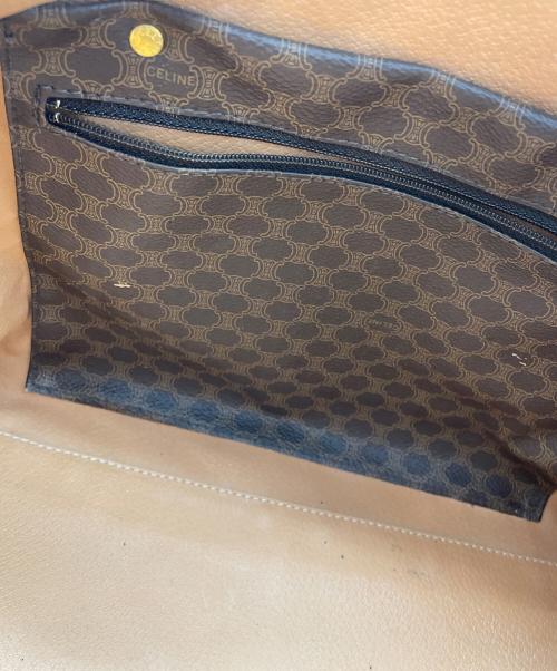 CELINE（セリーヌ）CELINE (セリーヌ) ボストンバッグ ブラウン×ベージュの古着・服飾アイテム